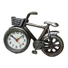 Bicycle Clock Retro Style Classic Small Decoration Bicycle Shape Alarm