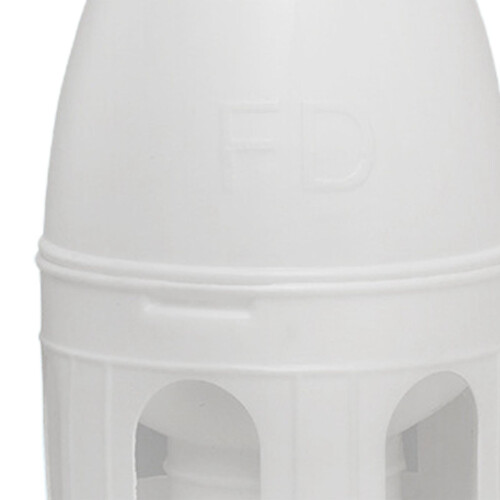 Bird Water Drinker Parakeet Chicken Dove Feeder with Hanging Handle Wh 2