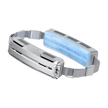 Ice Waist Belt Fan Hands Free Portable Fan for Indoor Sports Traveling