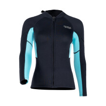 Wetsuit Top Wetsuit Jacket for Water Sports Canoeing Swimming Women Bl