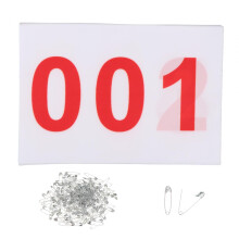 100 Pieces Running Bibs Numbered Race Bibs 100 Numbers Athlete Race Nu