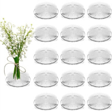 16 Pieces Plastic Flower Frogs,for Vase Flower Pins Florist Supplies for Arrangements Summer Activity Wedding Decoration