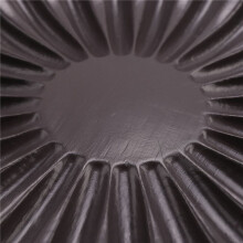Fluted Ruffle Decorative Bowl - Home Decor Accents for Living Room Styling Coffee Table Bookshelf and Console Large-B