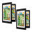 Kids Art Frames, 2 Pack Kids Artwork Frames Changeable, Artwork Display Storage A4 Picture Frames Front-Opening, Frames 2