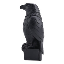 Estatua de HalcóN MaltéS Decorativa en Estante, RéPlica del HalcóN MaltéS de la PelíCula, RéPlica de Escultura de Resina Hecha a Mano