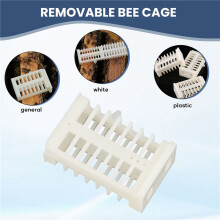 100 Pcs Removable Bee Cage Beekeeping Equipment Beekeeping Supplies Bee Queen Cage Moving Catcher Cage Multifunction Bee King Cage