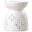 Ceramic Diffuser Candle Burner Ceramic Burning Essential Oils Diffusers Aromatic Lamp -Flower 1
