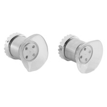 2 Ensemble de Porte-Savon MagnéTique CréAtif Salle de Bain Porte-Savon Suspendu Porte-Ventouse Porte-Savon MagnéTique Argenté