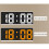 Digital Alarm Clock Simple LED Clock Large Screen Digital Clock Bedroom Bedside Clock Orange 3