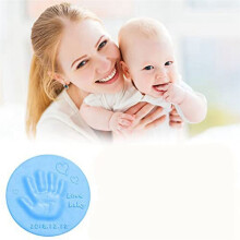 Baby-Hand- und FußAbdruck Aus Ton, Baby-Andenken-HäNdeguss, Handabdruck Aus Gips für Hand- und FußAbdrüCke Von SäUglingen