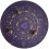 Divination Mat,  Round Shape Starry Sky Letter Rubber Astrology Pendulum Mat(Size:8.66 Inches) 5