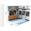 1:12 Scale Metro Backdrop for Action Figures, Realistic PVC Scene Display Stand 3