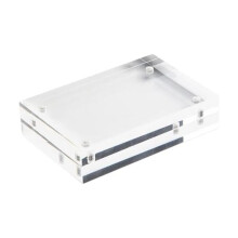 Durable Clear Acrylic Magnetic Picture Frame for Preserving Beautiful Memories 9X13cm