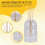 FöRvaringsbehåLlare Diffuserflaskor Aromaterapi Diffuserflaska Modern Diffuser Glasflaska Eterisk Olja Organizers,A 3