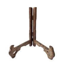 Support D'Assiette PréSentoir Support D'Assiette de Cuisine Support D'Assiette en Bois PréSentoir pour Bureau Support de Cadre Photo Polyvalent