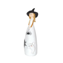 Figurines et Statues de SorcièRe D'Halloween DéCoration D'IntéRieur SorcièRes en RéSine Sculpture D'Elfe Mignonne B