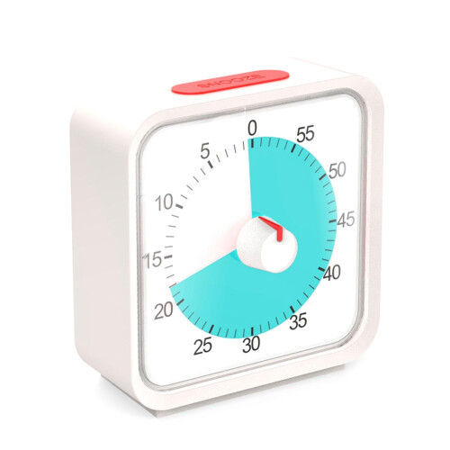 Pomodoro Timer for Kitchen,  Management Study Classroom Timer, 60-Minute Visual Timer with Silent Operation -C