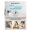 60 Minute Visual Timer for Kids, Visual Countdown Timer for Classroom Office Kitchen Timer with Silent Operation A 4