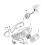 1PCS Reversing Mirror Direction Adjustment  655424 for  Xsara Picassona 2