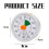 60 Minute Visual Timer for Kids, Visual Countdown Timer for Classroom Office Kitchen Timer with Silent Operation A 6