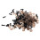 100 Pieces Solid Black Plastic Safety Eyes with BACKS for Bear Doll DI 1