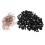 100 Pieces Black Plastic Safety Eyes with Backs for Dolls DIY Making 1 2