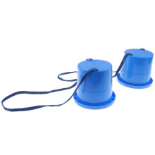 1 Pair Jumping Stilts Walk Stilt Jump Kids Outdoor Fun Sports Toy Blue
