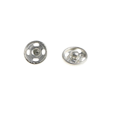 50 pair Sew on Metal Snap Fastener Button Press Button DIY Sewing Craf 2