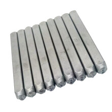 Figure Number Stamp Craft Set Letter Punch Steel Metal Leather Tool 8m