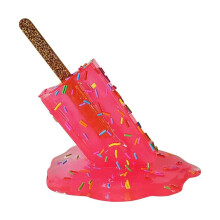 Melting  Sculpture,  Melting Ice Cream Resin Ornaments, Summer Cool Lollipop Crafts, Summer Beach Cool,B