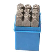 Figure Number Stamp Craft Set Letter Punch Steel Metal Leather Tool 5m