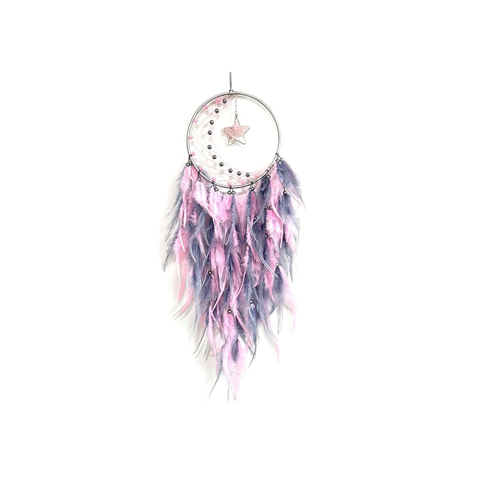 Torribaly Feather Dream Catcher For Bedroom, Dream Catcher With Star Pendant, Dream Catcher For Wall Hanging Gifts