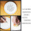 Pottery Clay Divider Tools Equal Circle Protractor Rotary Disc Ceramic Pottery Trimmer Tool for Potters Clay Artists A 2