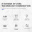 LED Digital Clock RGB Display Alarm Clock with Ambient Lighting Night Lamp Electronic LED  Display Desktop Clock-B 5