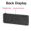 Led Digital Projection Clock Mirror 180Rotation Large Screen Date  Temperature Electronic Alarm Clock for Bedroom-A 10