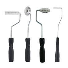 4pcs Fiberglass Roller Kit Bubble Paddle Tool Laminating Roller Kit fo