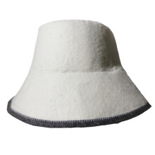 Russian Bath Hat Felt Cloth Supply Sauna Hat for Shower Men Women Bath