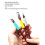 Pottery Carving Scraper Red Rosewood Handle Ring Single- Scraper DIY Ceramic Texture Scraping Texture Carving Tool A 2