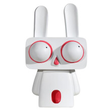 Resin Eyes Rabbits Sculptures,Cartoon Rabbit Statue Modern Art Home Decoration, Home, Office, Bedroom Figurines A