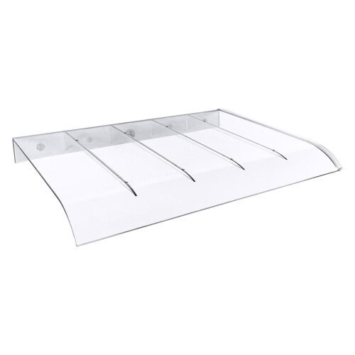 Window Awning PC Exterior Front Door Awning for Roof Front Back
