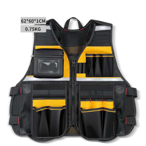 Tool Vest with Multi Pockets Tool Pouch Electrician Tool Pouch for Car 1