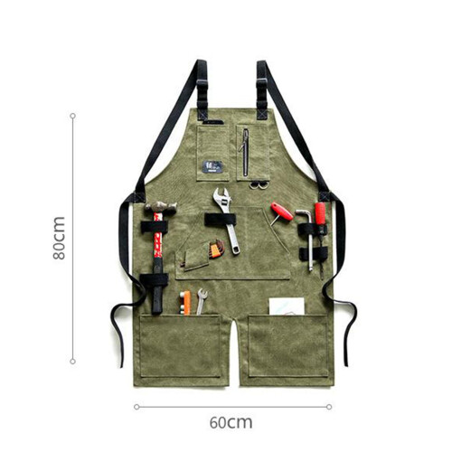 Multifunctional Tool Apron Cross Back Straps for Machinist Welding Uni 1