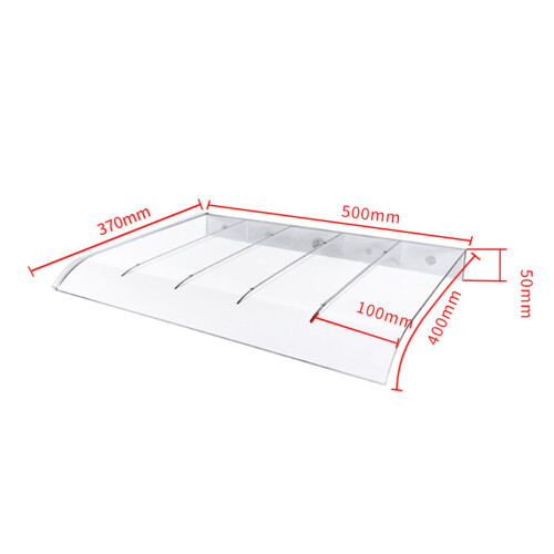 Window Awning PC Exterior Front Door Awning for Roof Front Back 1