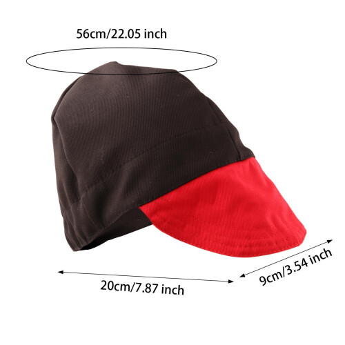 Welding Cap Flame Resistant Cotton Welding Headgear for Match Welding 1