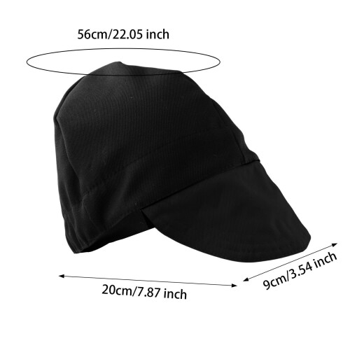 Welding Cap Flame Resistant Cotton Welding Headgear for Match Welding 1