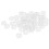 100 Coin Holder Capsules Clear Case Box for Coin Collection Protector 3