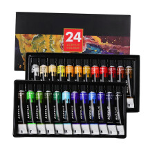 12ml Acrylic Paint Set Rich Pigments for DIY Crafts Art Supplies 24 co