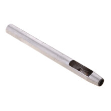 Steel Round Hollow Punch Hand Tools Hole Punching Leather Gasket 6mm