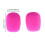 Mini Microphone Sponge Windscreen Pack of 10 Fushcia 2