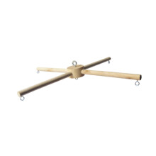 Wooden Mobile Frame Kit Decorative 4 Legged Mobile Hanger for Music Bo
